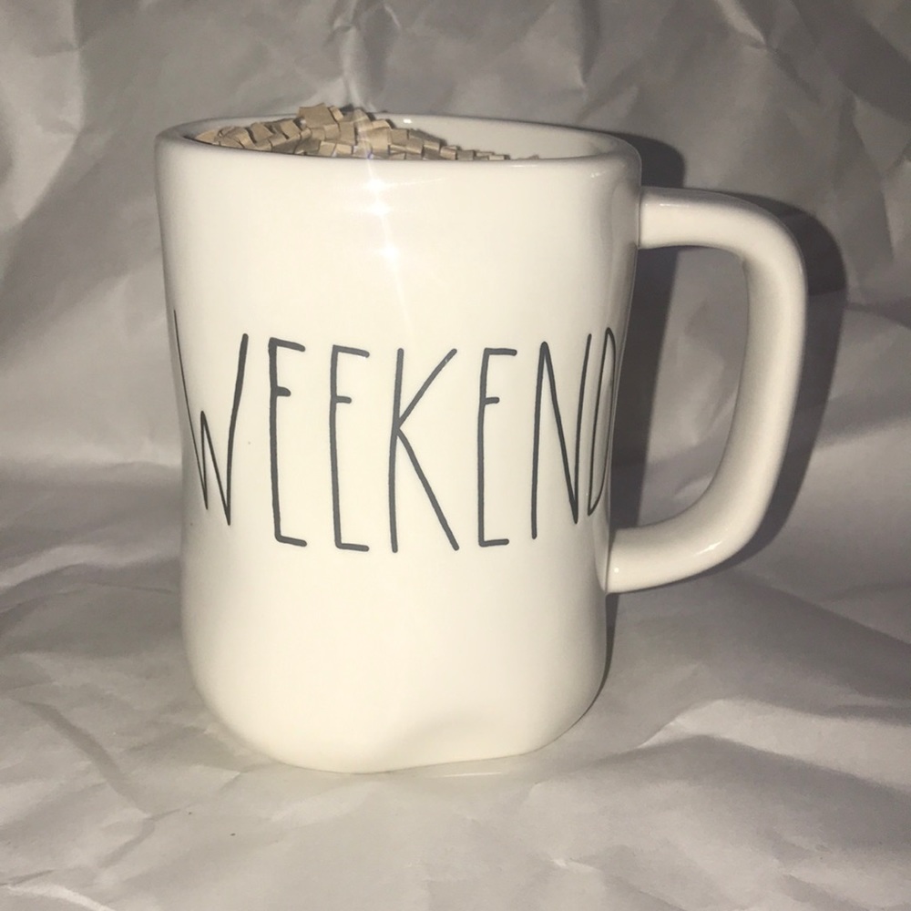 Rae Dunn weekend mug